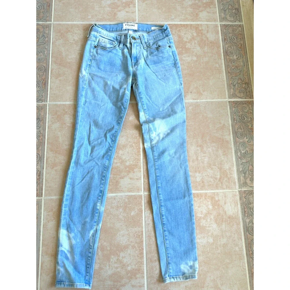 FRAME Park court Le Skinny de Jeanne Women Size 25 - Picture 1 of 4